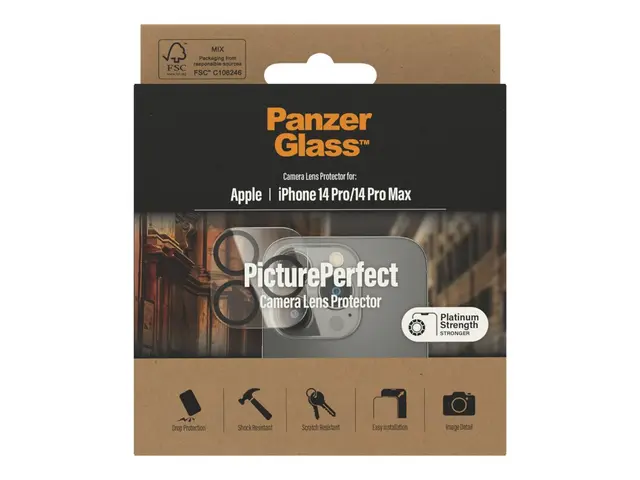 PanzerGlass PicturePerfect - Linsebeskytter for mobiltelefon ramme...