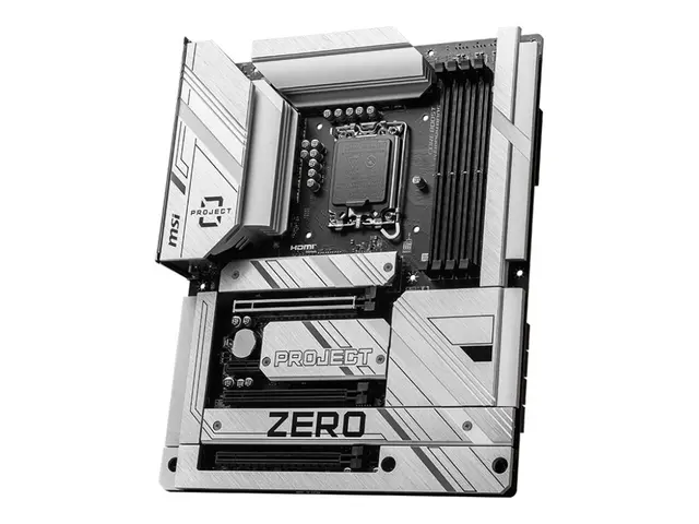 MSI Z790 PROJECT ZERO - Hovedkort - ATX - LGA1700-sokkel - Z790 Ch...