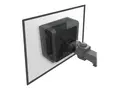 Neomounts THINCLIENT-20 - Monteringskomponent (holder) for tynnklient - svart - bak flatpanel