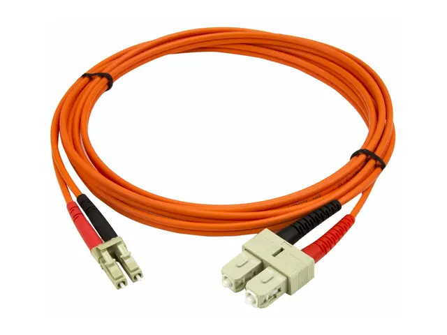StarTech.com 2m Fiber Optic Cable - Multimode Duplex 50/125 LSZH L...