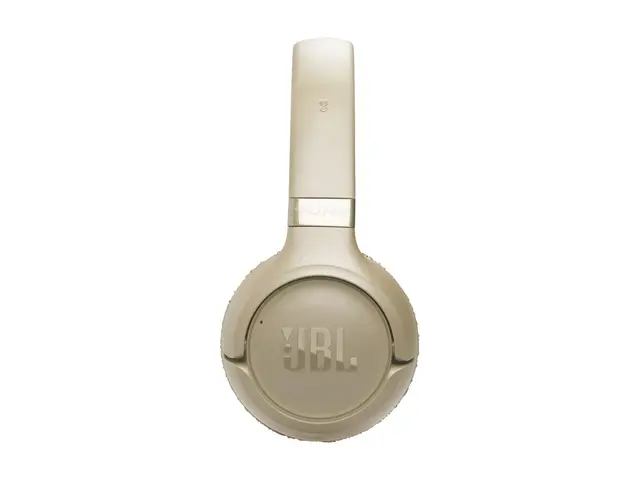 JBL TUNE 680NC - Hodetelefoner med mikrofon on-ear - Bluetooth - trådløs, kablet - aktiv støydemping - beige 