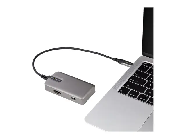 StarTech.com USB C Multiport Adapter, USB-C to 4K 60Hz HDMI 2.0, 1...