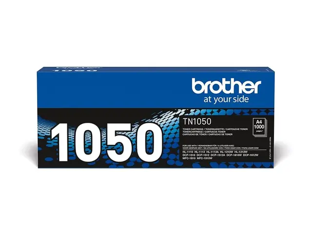 Brother TN1050 - Svart - original - tonerpatron - for Brother DCP-...