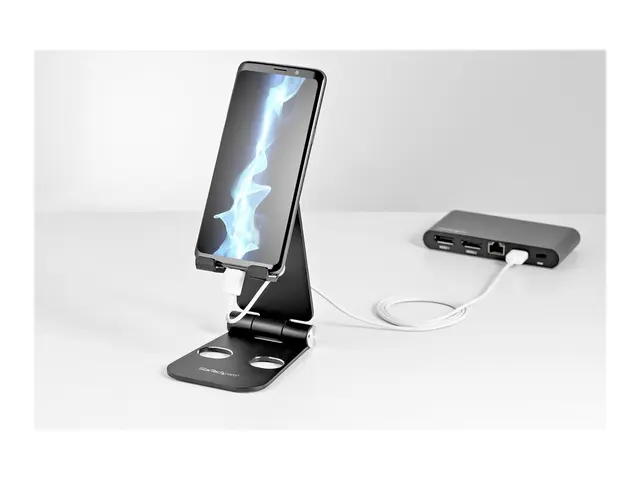 Startech Phone and Tablet Stand, Foldable Universal Mobile Device ...