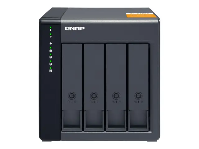 QNAP TL-D400S - Harddiskarray - 4 brønner (SATA-600) - SATA 6Gb/s ...