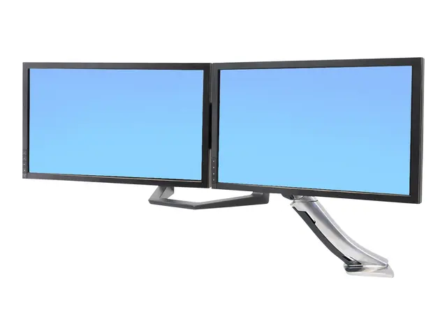 Ergotron - Monteringssett (håndtak, dobbel skjermfeste) for 2 LCD-...