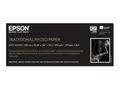 Epson Traditional Photo Paper - Rull (111,8 cm x 15 m) 300 g/m&#178; - fotopapir - for Stylus Pro 11880, Pro 98XX; SureColor SC-P10000, P20000, P8000, P9000, P9500, T7000, T7200