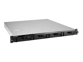 ASUSTOR Lockerstor 4RD AS6504RD - NAS-server 4 br&#248;nner - kan monteres i rack - SATA 6Gb/s - RAID 0, 1, 5, 6, 10, JBOD - RAM 8 GB - Gigabit Ethernet / 2.5 Gigabit Ethernet - iSCSI st&#248;tte - 1U - med skinnesett