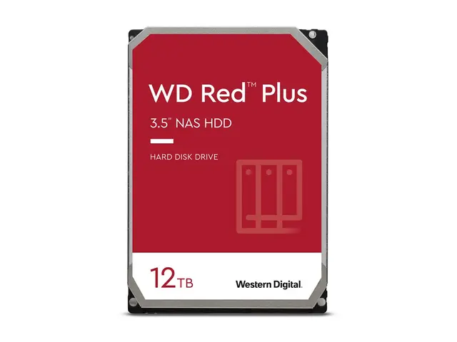 WD Red Plus WD120EFGX - Harddisk 12 TB intern 3.5" SATA 6Gb/s 7200...