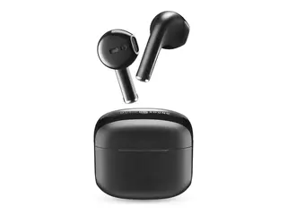MUSIC SOUND SWAG - True wireless-hodetelefoner med mikrofon i &#248;ret - Bluetooth - svart