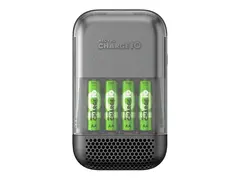 GP ReCyko Charge 10 - Batterilader (for 4xAA) 4 x AA-type - NiMH - 1700 mAh - 10 A