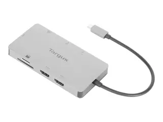 Targus - dokkingstasjon - USB-C / Thunderbolt 3 2 x HDMI - 1GbE