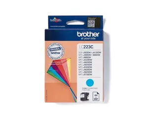Brother LC223C - Cyan - original - blekkpatron for Brother DCP-J4120DW, DCP-J562DW, MFC-J4420DW, MFC-J4625DW, MFC-J5320DW, MFC-J5625DW