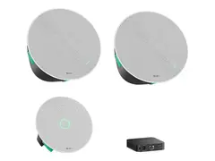 Yealink CMKIT-121 - Videokonferansesett (CM20 takmikrofon, 2 CS10 takhøyttalere, RCH40 E2 bryter) Certified for Microsoft Teams