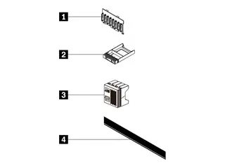 Lenovo - Server 8 x 2,5" NVMe bakplansett for ThinkSystem SR650 V3