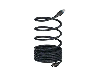 Unisynk MagRoll - Lightning-kabel 24 pin USB-C hann til Lightning hann - 2 m - USB Power Delivery (60W)