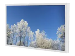 HI-ND Wall Casing EASY 75" Landscape monteringssett for LCD-skjerm - hvit, RAL 9003