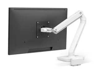 Ergotron MXV - Monteringssett (skjermarm) lav profil - for LCD-skjerm - hvit - skjermstørrelse: inntil 34" - skrivebordsmonterbar
