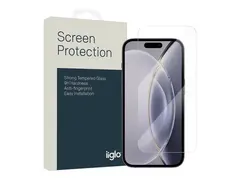 iiglo - Skjermbeskyttelse for mobiltelefon glass - for Apple iPhone 15 Pro Max