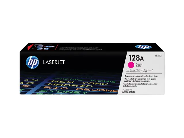 HP 128A - Magenta - original - LaserJet - tonerpatron (CE323A) - f...