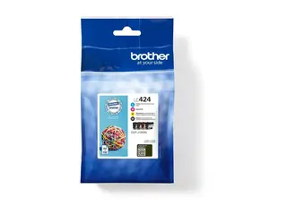 Brother - 4-pack - svart, gul, cyan, magenta original - blekkpatron