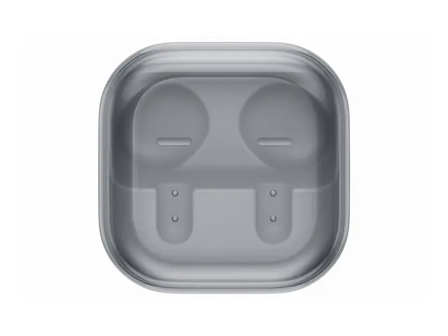 Samsung Galaxy Buds4 - True wireless-hodetelefoner med mikrofon i øret - Bluetooth - aktiv støydemping - hvit 