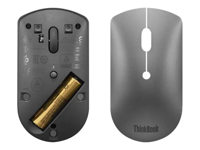 Lenovo ThinkPad Silent - Mus høyre- og venstrehåndet blå optisk 3 ...
