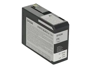 Epson T5801 - 80 ml - fotosort - original blekkpatron - for Stylus Pro 3800, Pro 3880