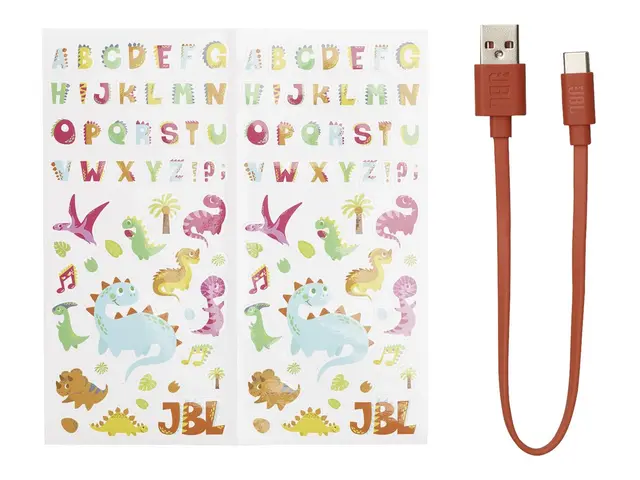 JBL Junior 320BT - Hodetelefoner med mikrofon on-ear - Bluetooth - trådløs - purpur 
