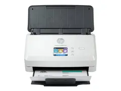 HP Scanjet Pro N4000 snw1 Sheet-feed - Dokumentskanner CMOS / CIS - Dupleks - 216 x 3100 mm - 600 dpi x 600 dpi - inntil 40 spm (mono) - ADF (50 ark) - inntil 4000 skann pr. dag - USB 3.0, LAN, Wi-Fi(n)