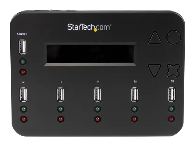 StarTech.com Standalone 1:5 USB Flash Drive Duplicator and Eraser ...