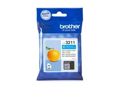 Brother LC3211C - Cyan - original - blekkpatron for Brother DCP-J572DW, DCP-J772DW, DCP-J774DW, MFC-J890DN, MFC-J890DW, MFC-J890DWN