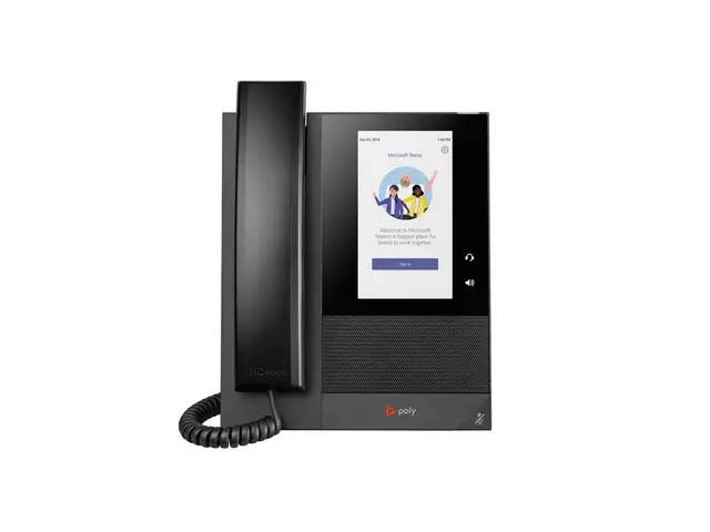 HP Poly CCX 400 - For Microsoft Teams VoIP-telefon med anrops-ID/s...