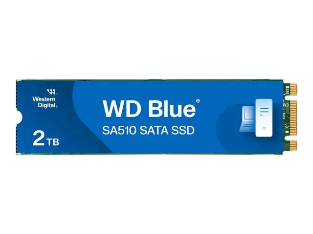 WD Blue SA510 - SSD 2 TB intern M.2 2280 SATA 6Gb/s