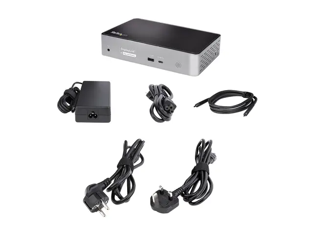 StarTech.com USB-C Dock, 4K 60Hz Quad Monitor DisplayPort & HDMI, ...
