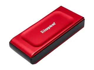 Kingston XS1000 - SSD - 2 TB - ekstern (b&#230;rbar) USB 3.2 Gen 2 (USB-C kontakt) - r&#248;d