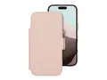 dbramante1928 Lynge - Lommebok for mobiltelefon MagSafe-samsvar - rosa sand - for Apple iPhone Air