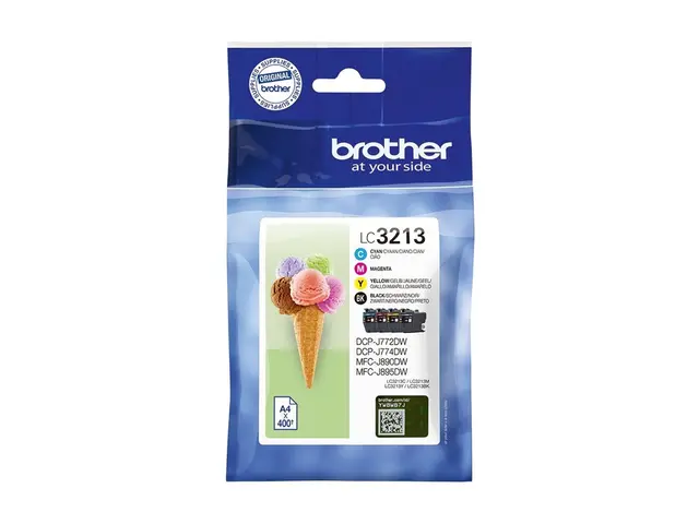 Brother LC3213 Value Pack - 4-pack - svart, gul, cyan, magenta - o...
