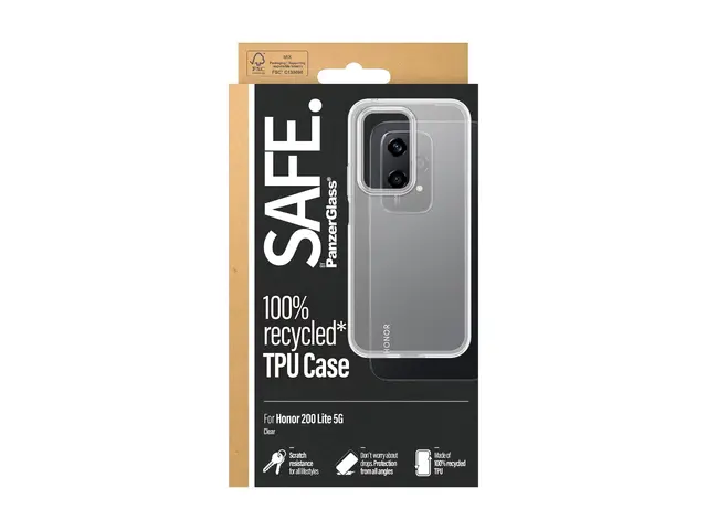 SAFE. by PanzerGlass - Baksidedeksel for mobiltelefon termoplast-p...