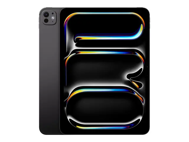 Apple 11-inch iPad Pro M5 Wi-Fi - Tablet 512 GB - 11" Tandem OLED (2420 x 1668) - med standard glass - romsvart 