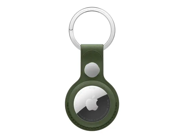 Apple - Eske for airtag stainless steel, mikrotvill mose AirTag