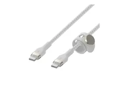 Belkin BoostCharge - USB-kabel - USB-C (hann) til USB-C (hann) 2 m - hvit