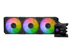 MSI MPG CORELIQUID D360 - V&#230;skekj&#248;lesystem for prosessor Radiatorst&#248;rrelse: 360 mm - (for: LGA1150, LGA1151, LGA1155, LGA1156, LGA1200, LGA1700, AM4, AM5, TR4, sTRX4, LGA2066, LGA2011-3, LGA2011) - kobber - 120 mm
