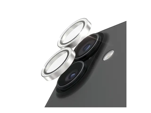 PanzerGlass Hoops - Linsebeskytter for mobiltelefon glitrende sølv...