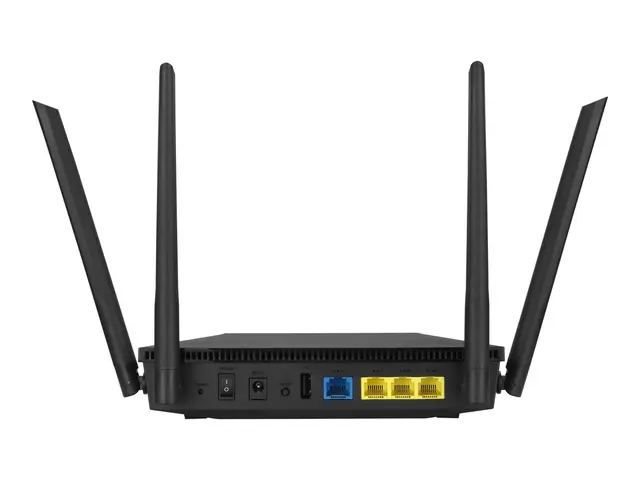 ASUS RT-AX53U - Trådløs ruter 3-portssvitsj 1GbE Wi-Fi 6 Dobbeltbånd