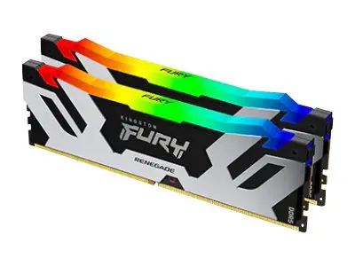 Kingston FURY Renegade RGB - DDR5 sett 32 GB: 2 x 16 GB DIMM 288-p...