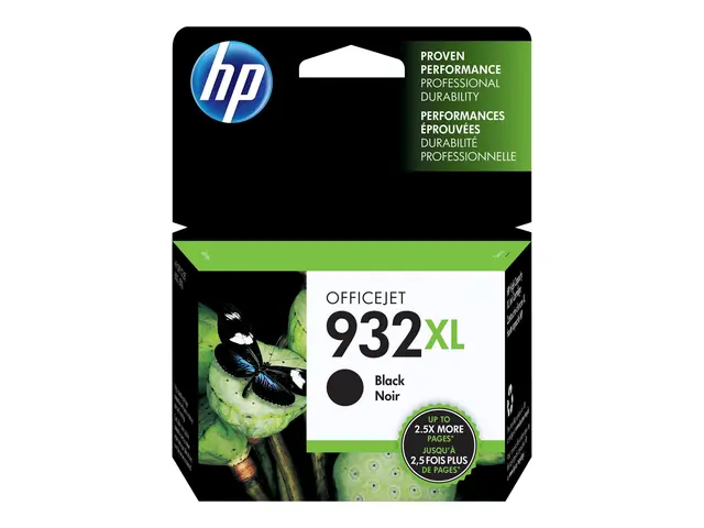 HP 932XL - Høy ytelse svart original Officejet blekkpatron for 610...