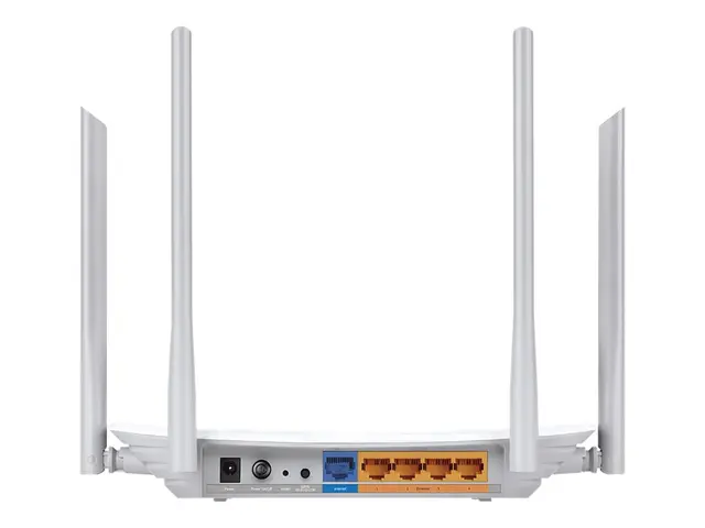 TP-Link Archer C50 - Trådløs ruter 4-portssvitsj Wi-Fi 5 Dobbeltbånd