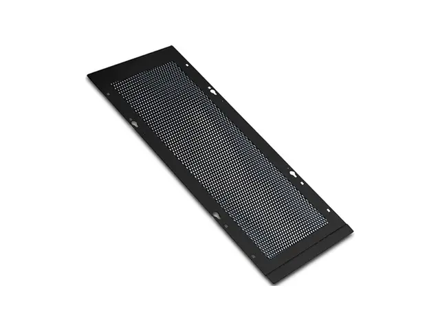 APC - Dekselsett for kabelskjermingstrau (ventilert) - svart - for...