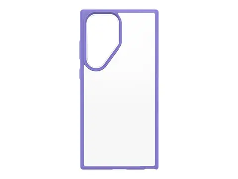 OtterBox React Series - Baksidedeksel for mobiltelefon antimikrobielt - termoplastisk elastomer (TPE), polykarbonat - purplexing - for Samsung Galaxy S23 Ultra